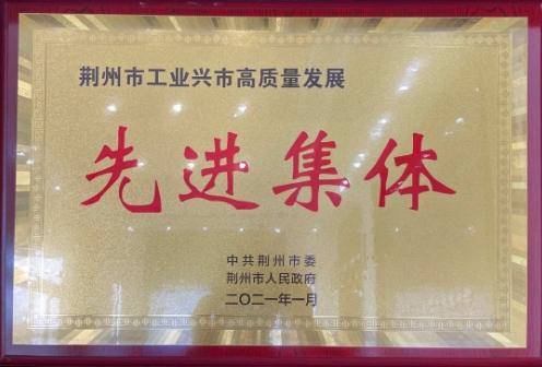荆州市工业兴市高质量发展先进集体